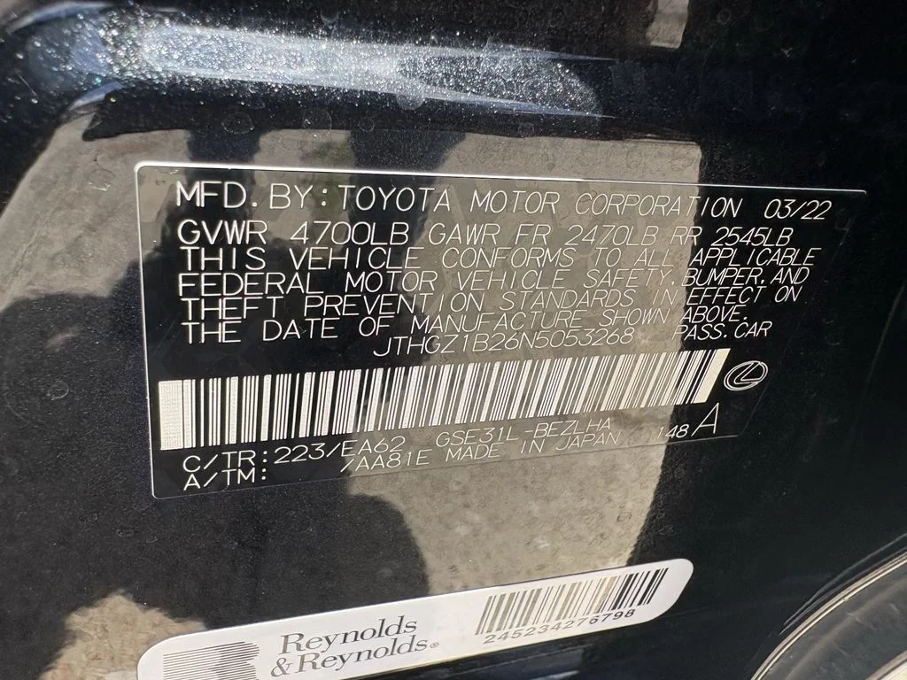 Used 2022 Caviar Lexus 350 F SPORT image 29