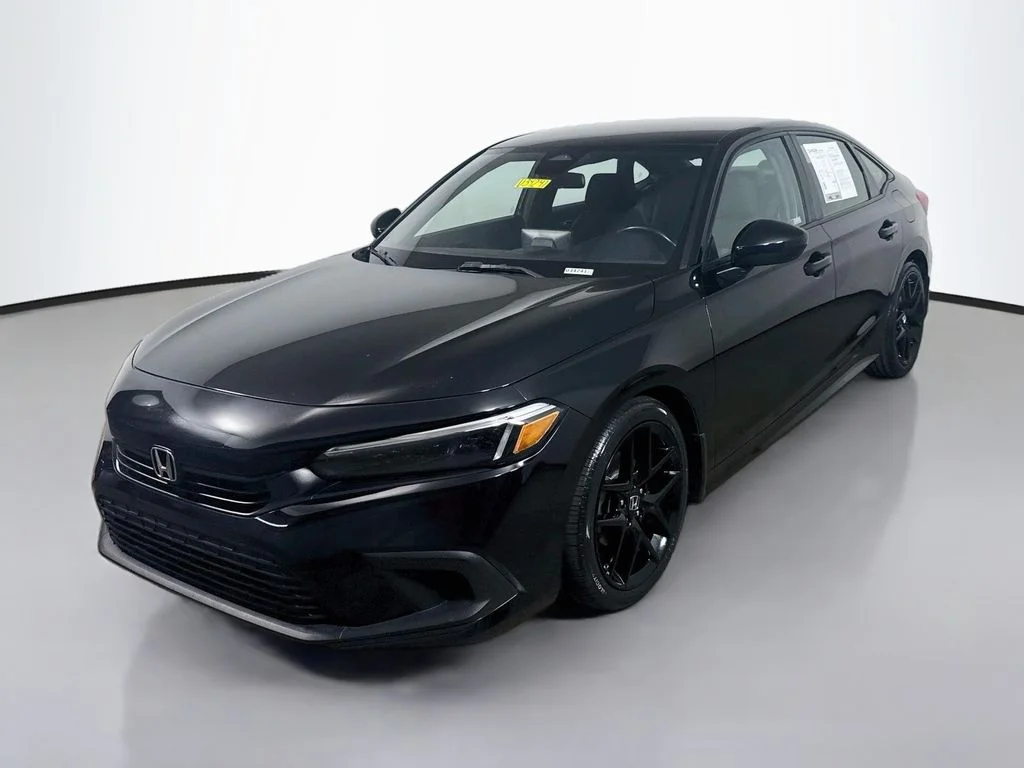 Used 2022 Crystal Black Pearl Honda Sport image 3