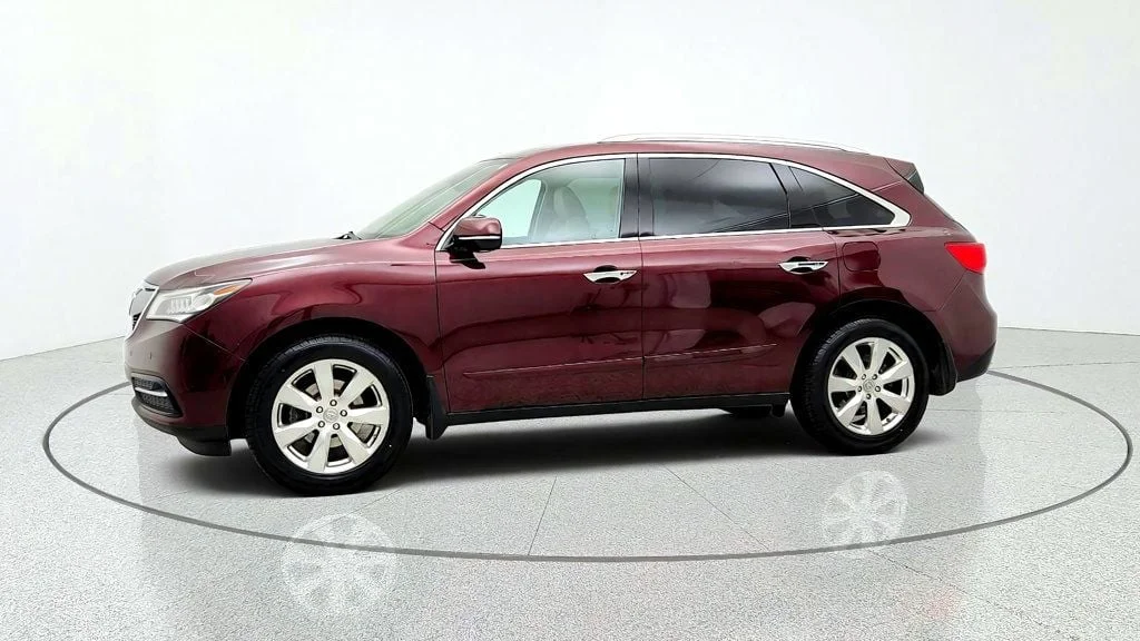 Used 2016 Dark Cherry Pearl Acura SH-AWD 4dr w/Advance/AcuraWatch Plus image 8