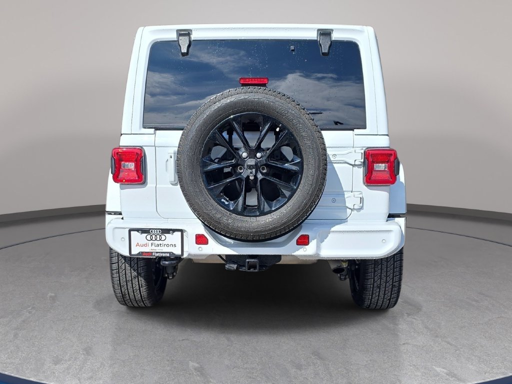 Used 2021 White Jeep Unlimited Sahara High Altitude image 7