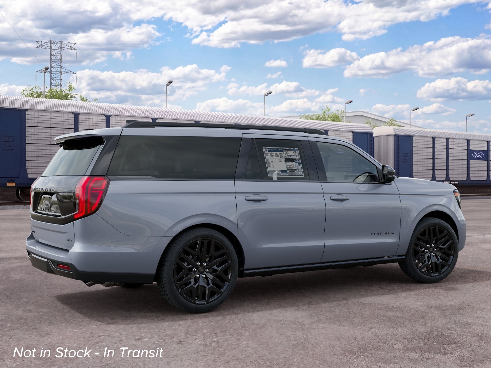New 2027 Glacier Gray Metallic Tri-Coat Ford MAX Platinum image 6