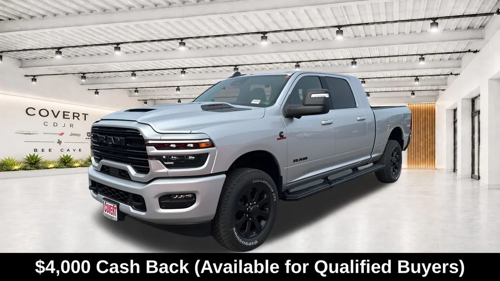 New 2026 Silver-Zynith Exterior Paint RAM Laramie image 4