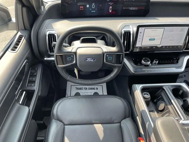 New 2027 Star White Metallic Tri-Coat Ford MAX Platinum image 14