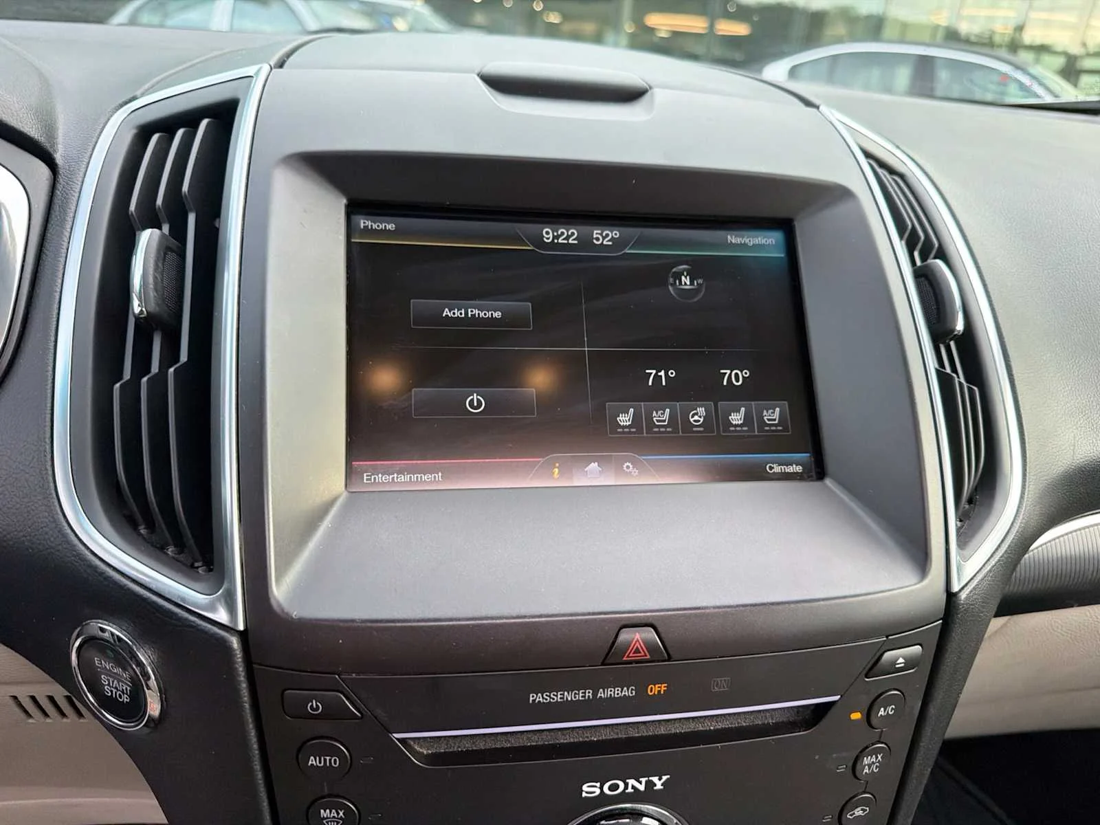 Used 2015 White Platinum Metallic Tri-Coat Ford Titanium image 27