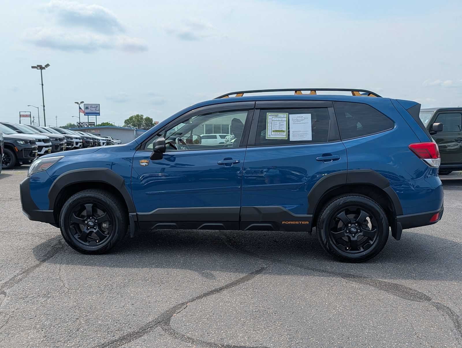 Used 2022 Geyser Blue Subaru Wilderness image 4