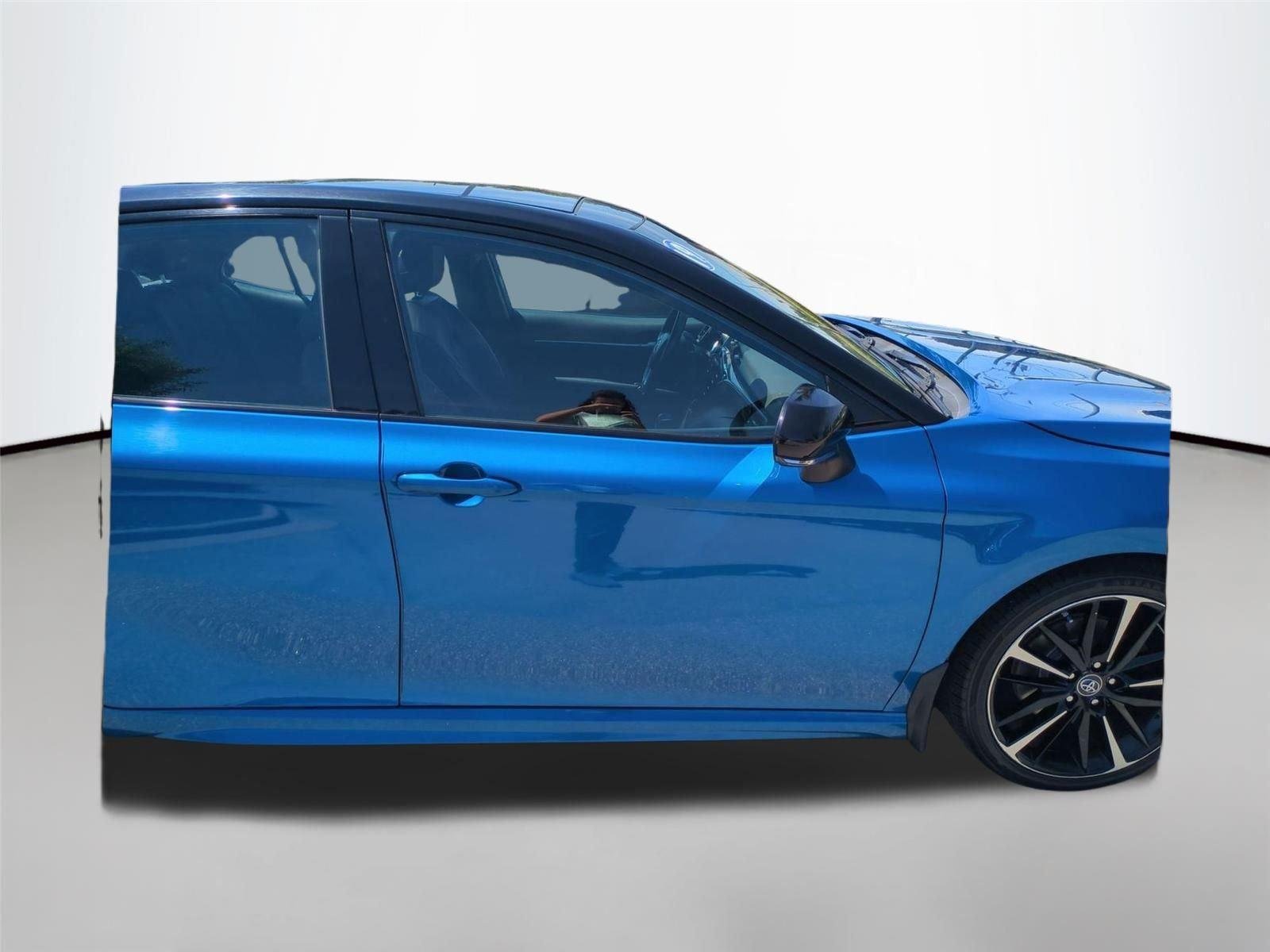 Used 2019 Blue Streak/Midnight Black Metallic Toyota XSE image 38
