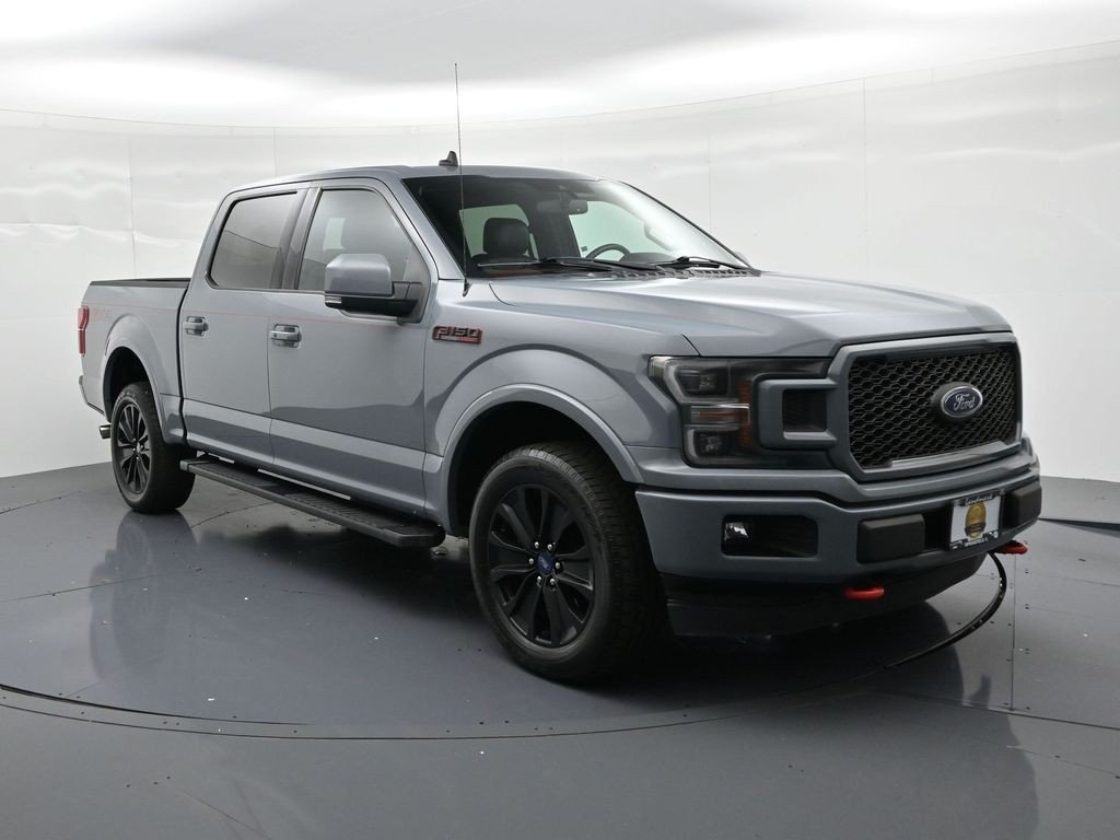 Used 2019 Gray Metallic Ford Lariat image 4