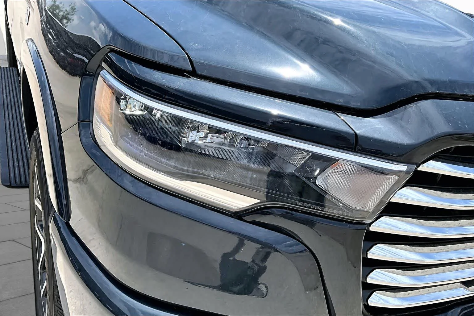 New 2026 Forged Blue Metallic Exterior Paint RAM Laramie image 13