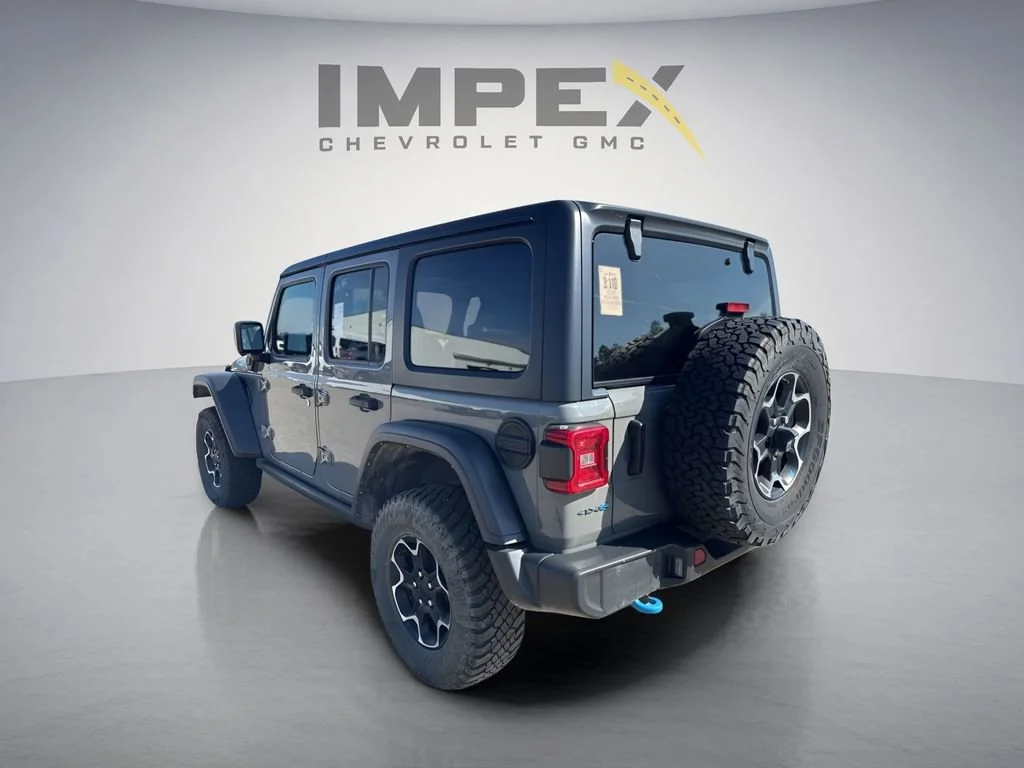 Used 2022 Gray Jeep Unlimited Rubicon image 2