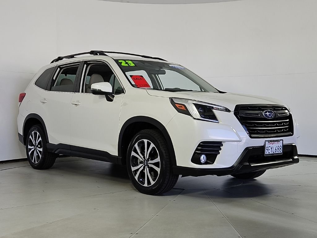 Certified Used 2023 White Subaru Limited image 4