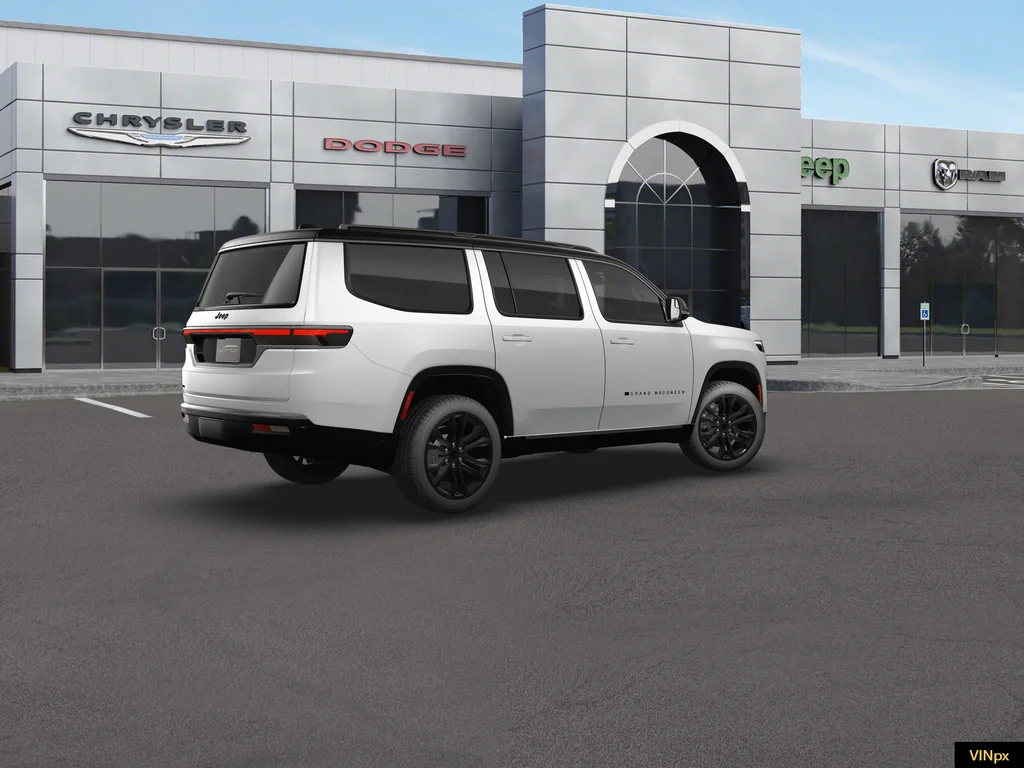 New 2026 Bright White Clear-Coat Exterior Paint Jeep Summit image 7