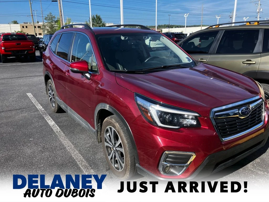 Used 2021 Red Subaru Limited image 1