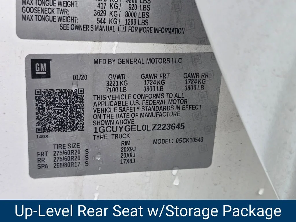 Certified Used 2020 Beige Chevrolet LTZ image 12