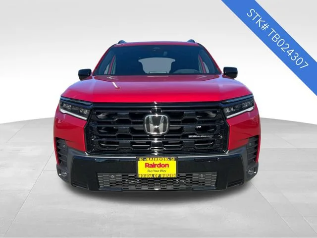 New 2026 Radiant Red Metallic II Honda Black Edition image 2