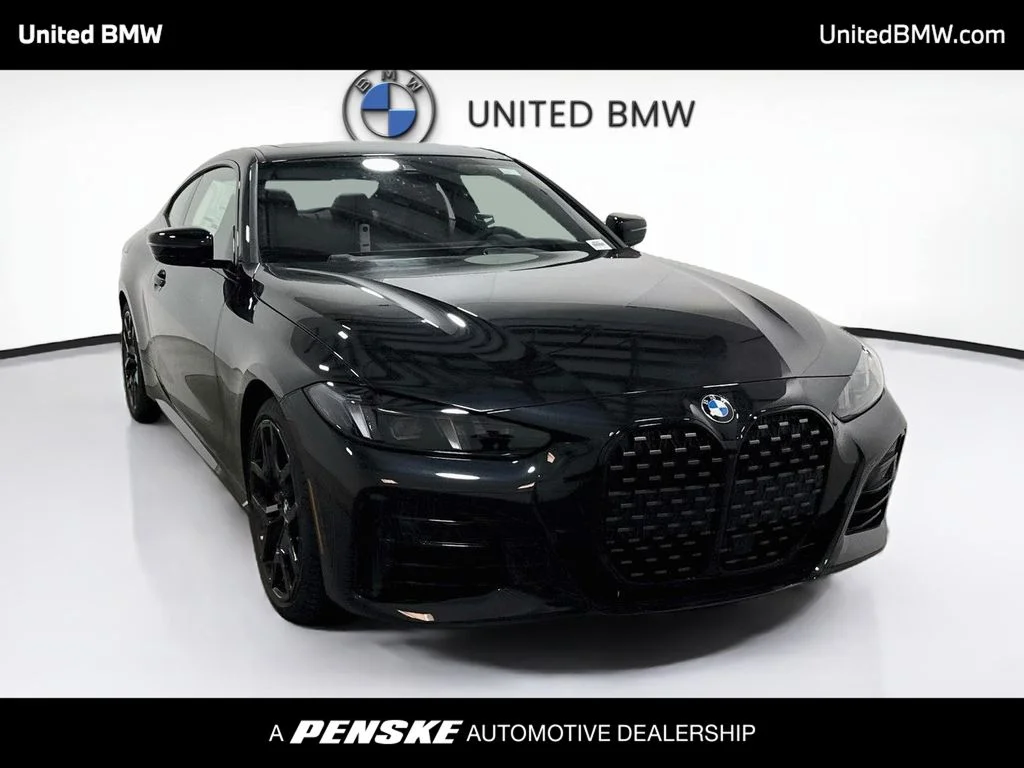 New 2027 Black Sapphire Metallic BMW 430i xDrive image 3