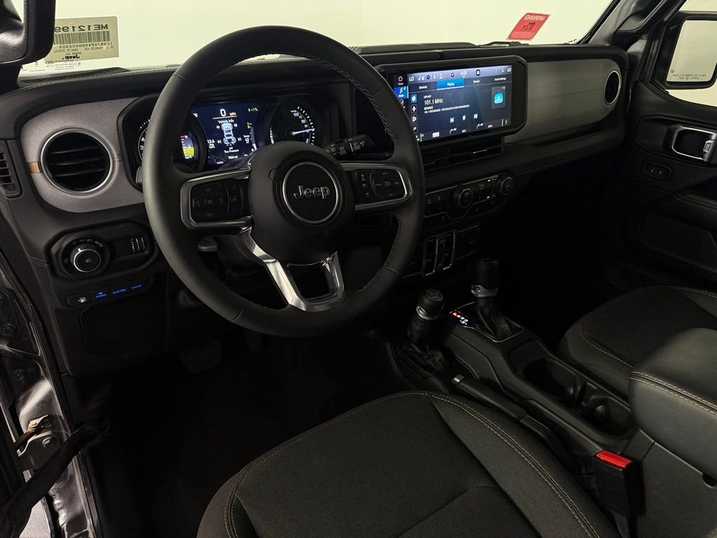 Certified Used 2025 Gray Jeep Sahara 4xe image 13