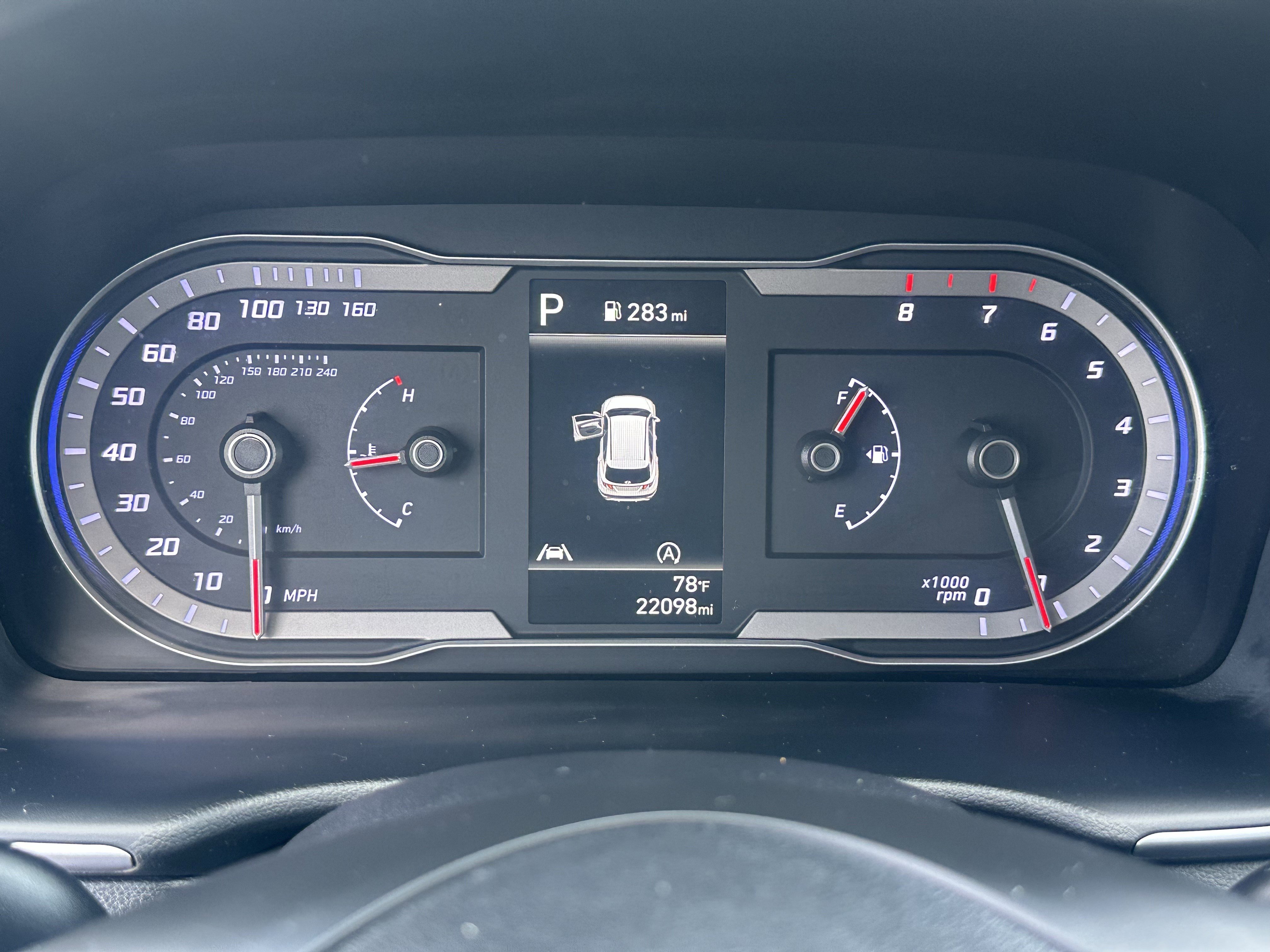 Used 2024 Hampton Gray Hyundai SEL image 25