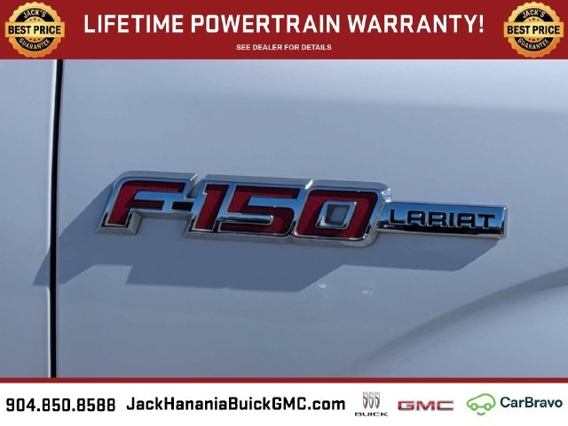 Used 2014 White Ford Lariat image 10