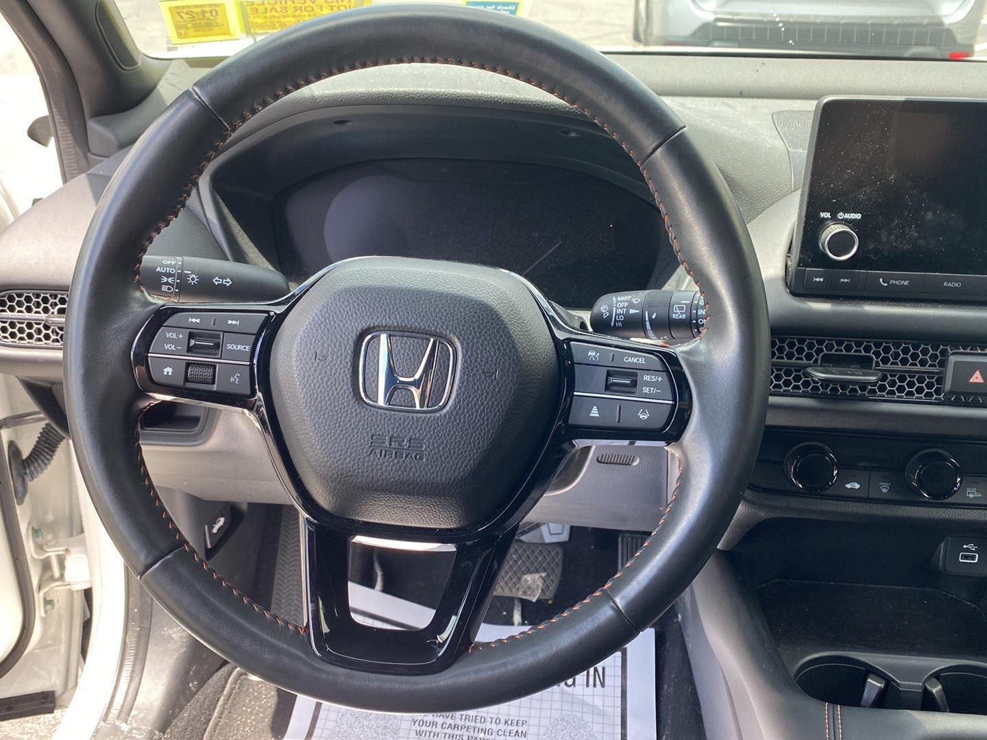 Used 2024 Platinum White Pearl Honda Sport image 7