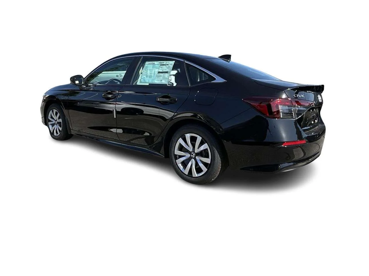 Used 2025 Crystal Black Pearl Honda LX CVT Sedan Certified Pre-Owned   No Accident   O image 9