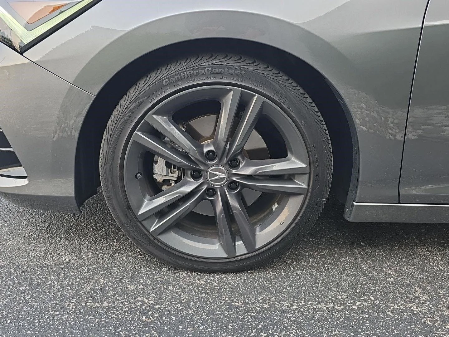 Certified Used 2024 Liquid Carbon Metallic Acura w/Tech w/A-SPEC image 5