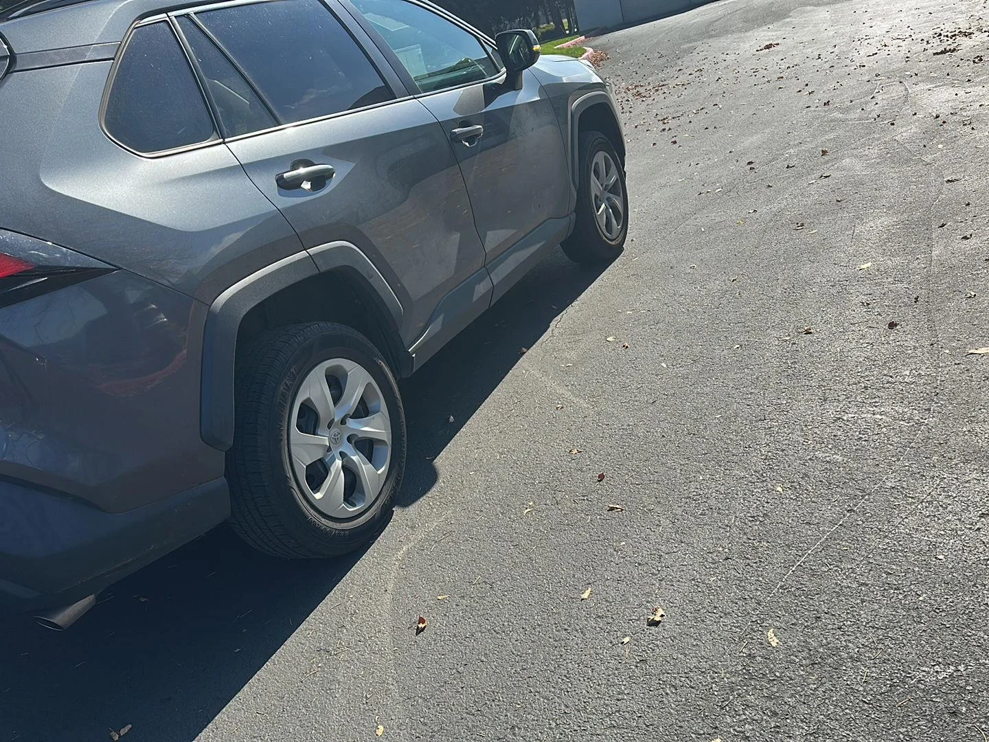 Used 2021 Magnetic Gray Metallic Toyota LE image 4