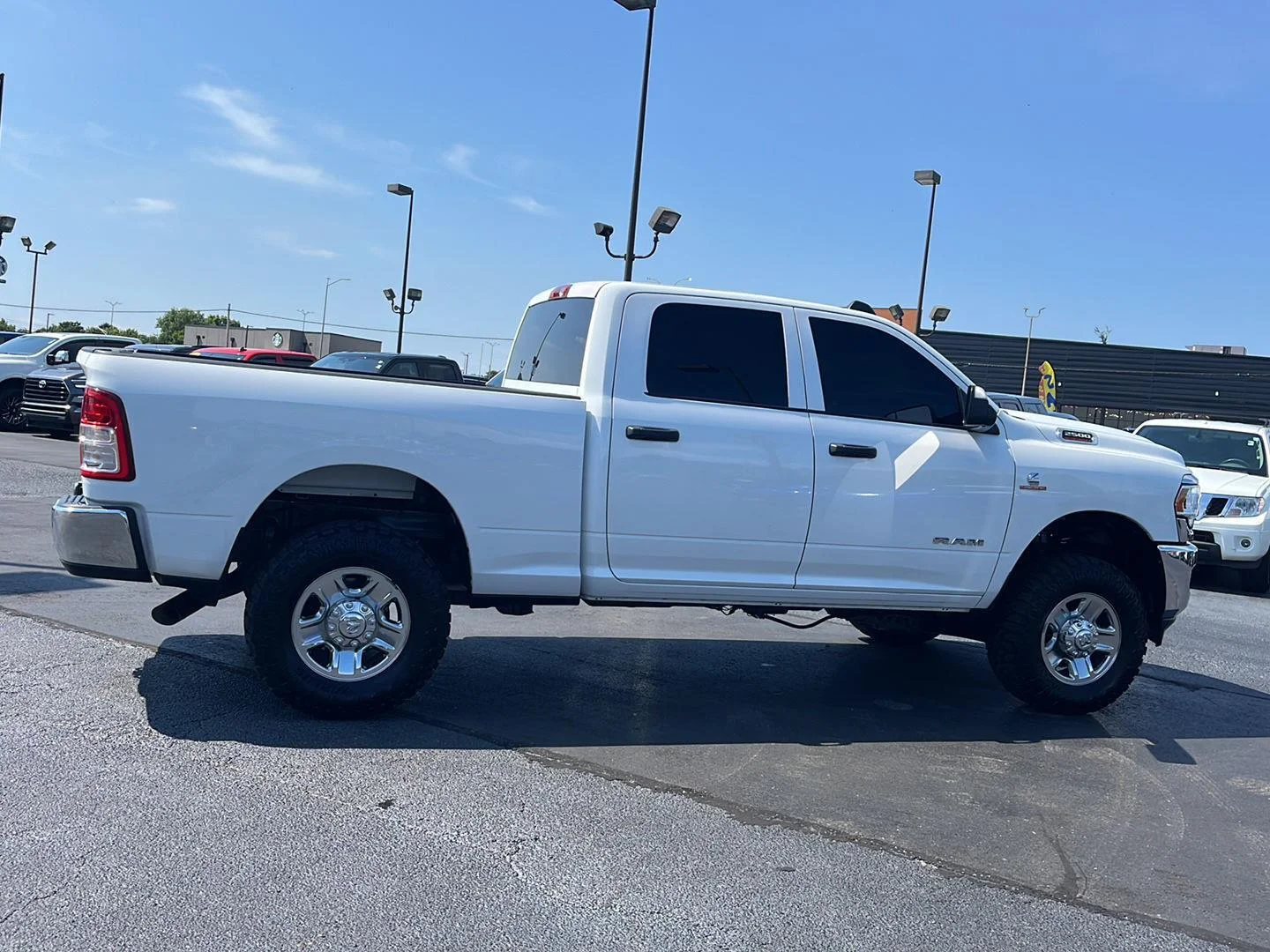 Used 2022 Bright White Clearcoat Ram Tradesman image 7