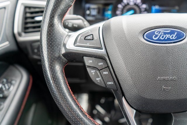 Used 2022 Stone Blue Metallic Ford ST Line image 23