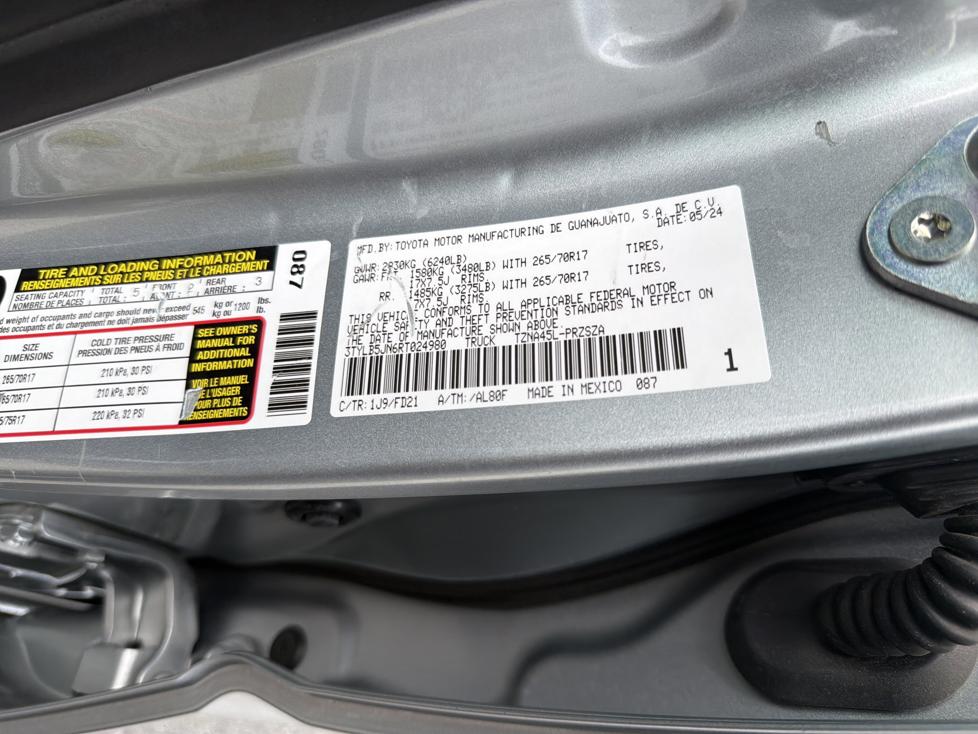 Certified Used 2024 Celestial Silver Metallic Toyota TRD Off-Road image 32
