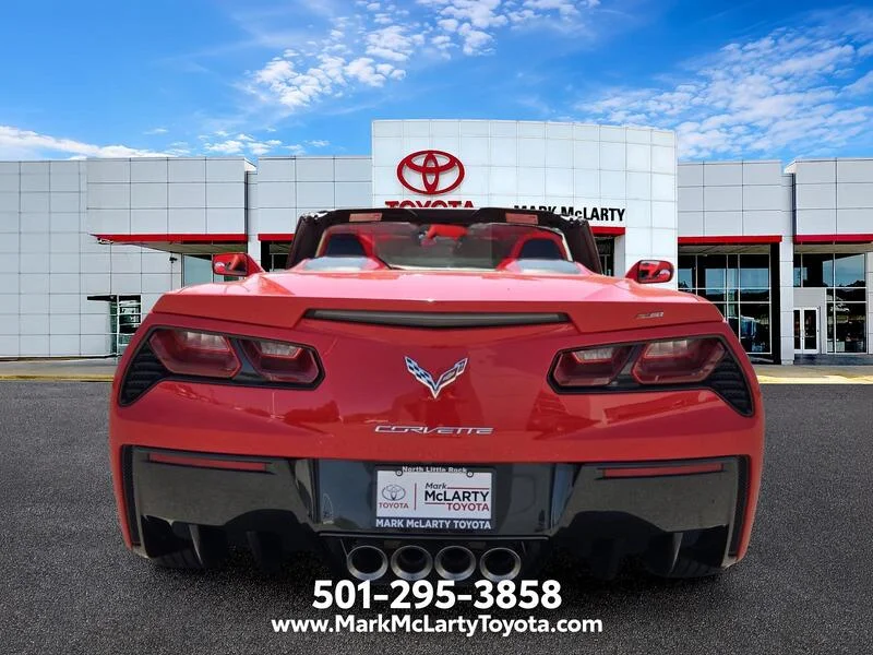 Used 2014 Torch Red CHEVROLET 2DR Z51 CONV W/3LT image 4
