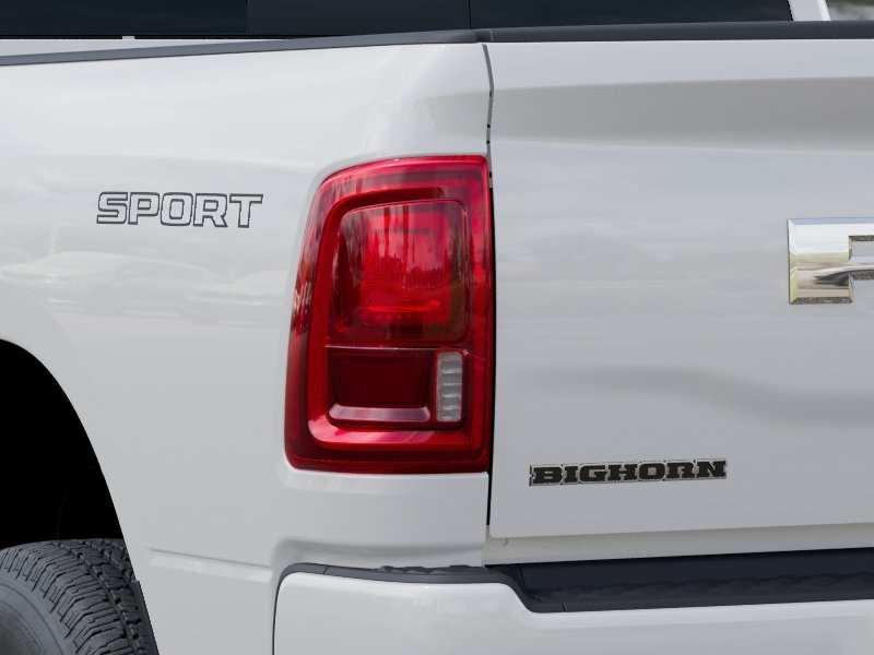 New 2026 Bright White Clearcoat RAM Big Horn image 9