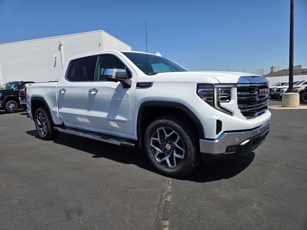 New 2026 Summit White GMC SLT image 1