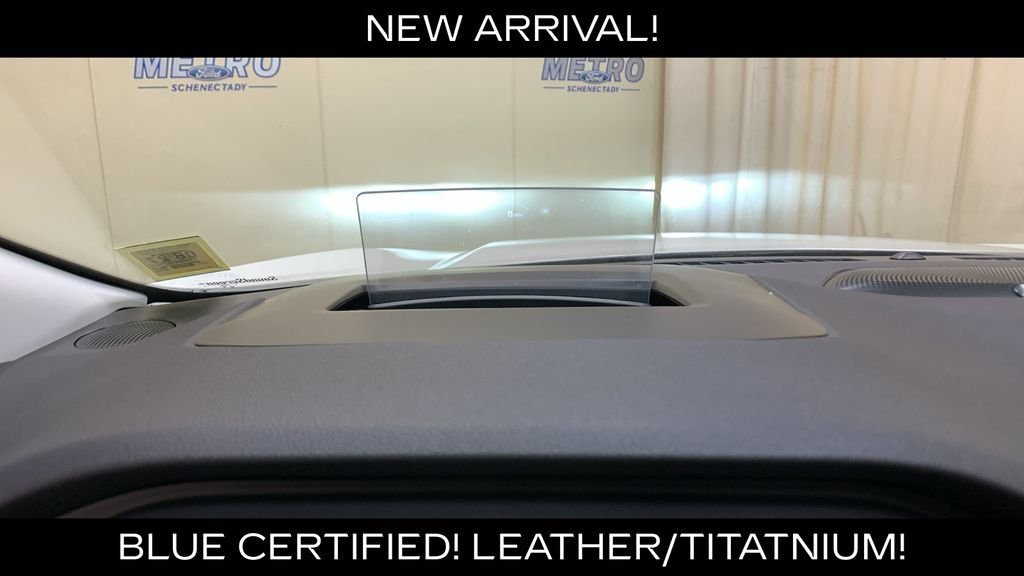 Certified Used 2022 White Metallic Ford Titanium image 38