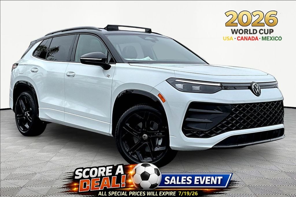 New 2026 White Volkswagen 2.0T SE R-Line Black image 1