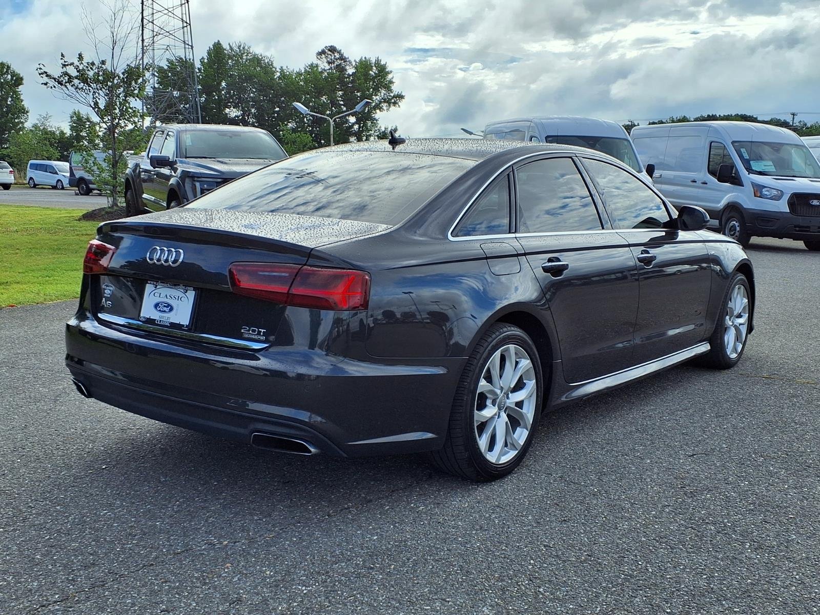 Used 2017 Oolong Gray Metallic Audi Premium Plus image 2