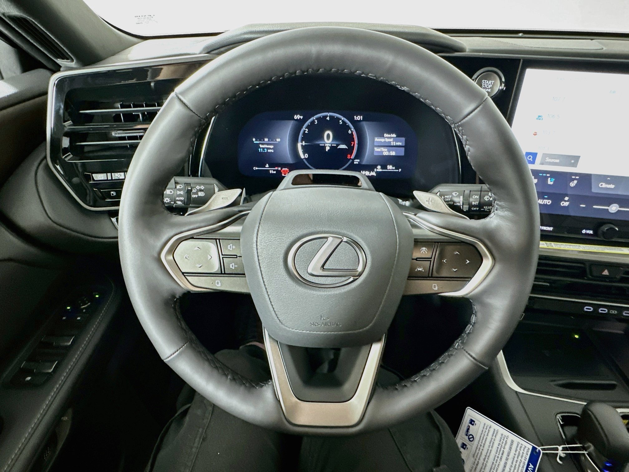 New 2026 Cloudburst Gray Lexus  350 LUXURY AWD image 11