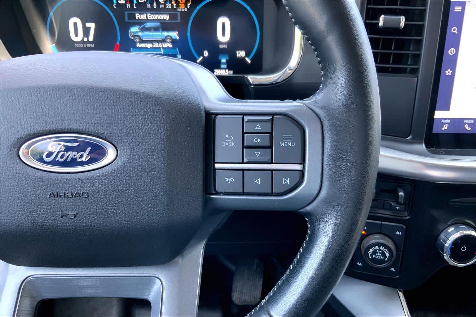 Used 2023 Agate Black Metallic Ford LARIAT image 25