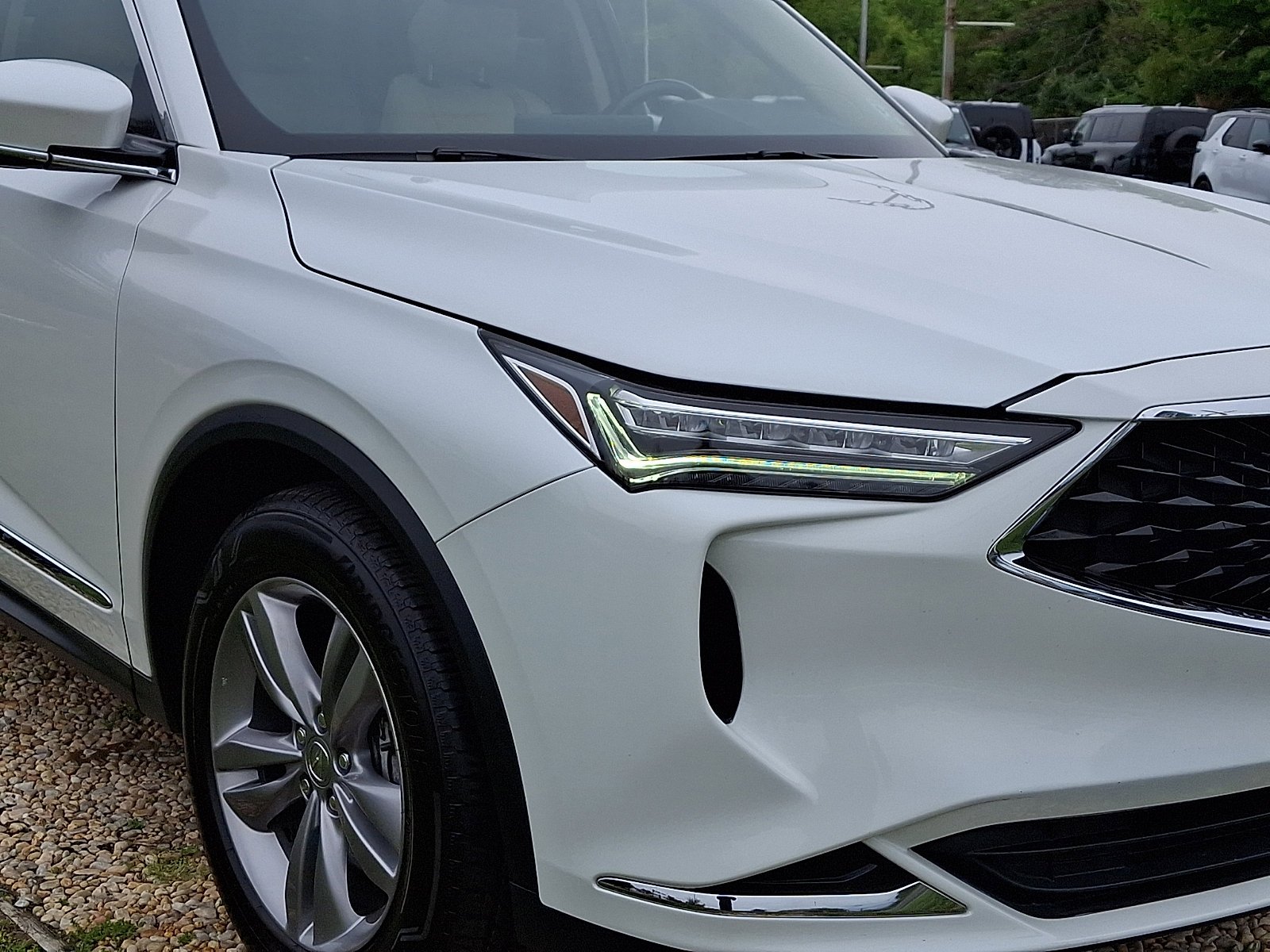 Used 2022 Platinum White Pearl   Wh Acura Standard image 12