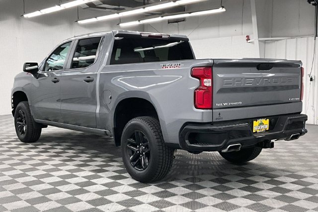 Used 2021 Satin Steel Metallic Chevrolet Custom Trail Boss image 2