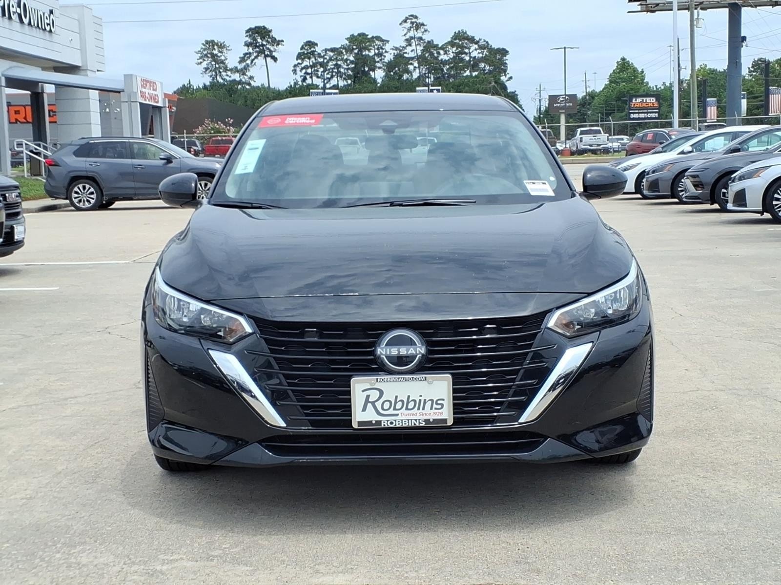 2025 Nissan Sentra SV Black at Robbins Nissan
