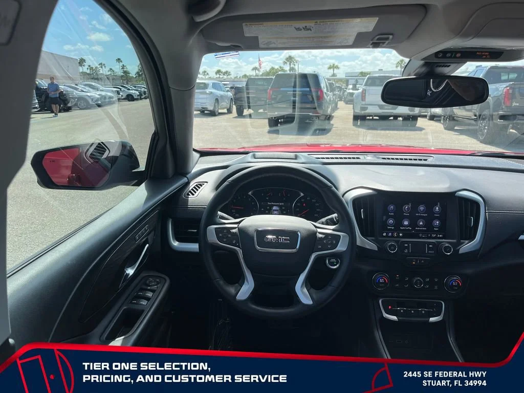 Used 2023 Volcanic Red Tintcoat GMC SLT image 13