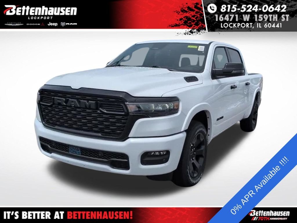 New 2026 Bright White Clear-Coat Exterior Paint RAM Big Horn image 18