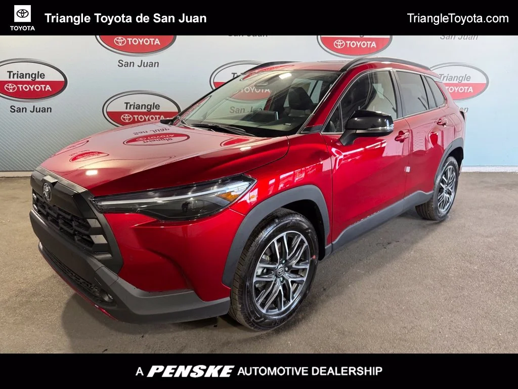 New 2026 Red Toyota XLE image 1