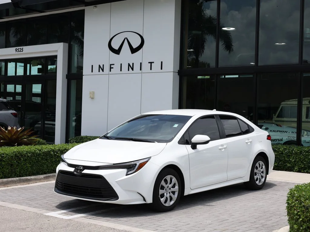 Used 2026 White Toyota LE image 1