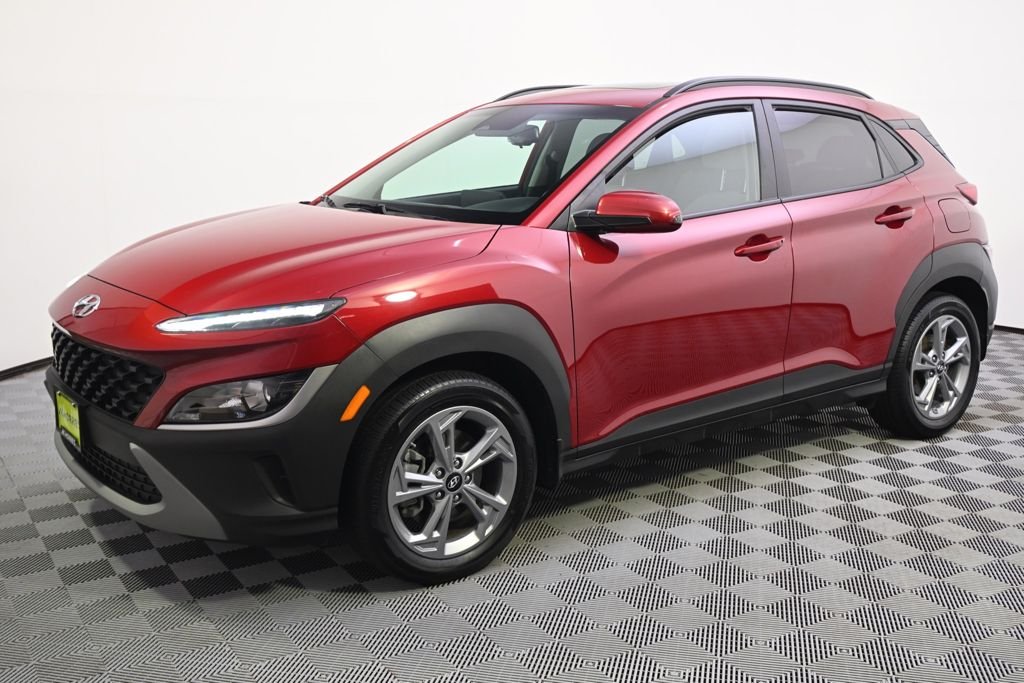Certified 2023 Hyundai Kona SEL with VIN KM8K3CAB2PU050382 for sale in St. Louis Park, Minnesota