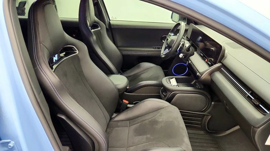 Used 2025 Performance Blue Matte Hyundai AWD image 22