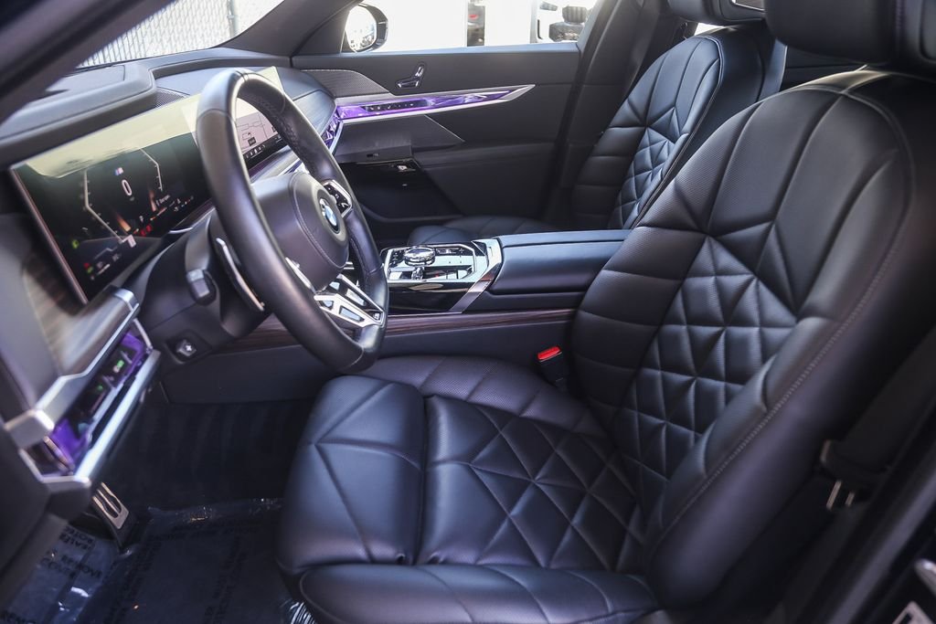Certified Used 2023 Black Sapphire Metallic BMW 740i image 14