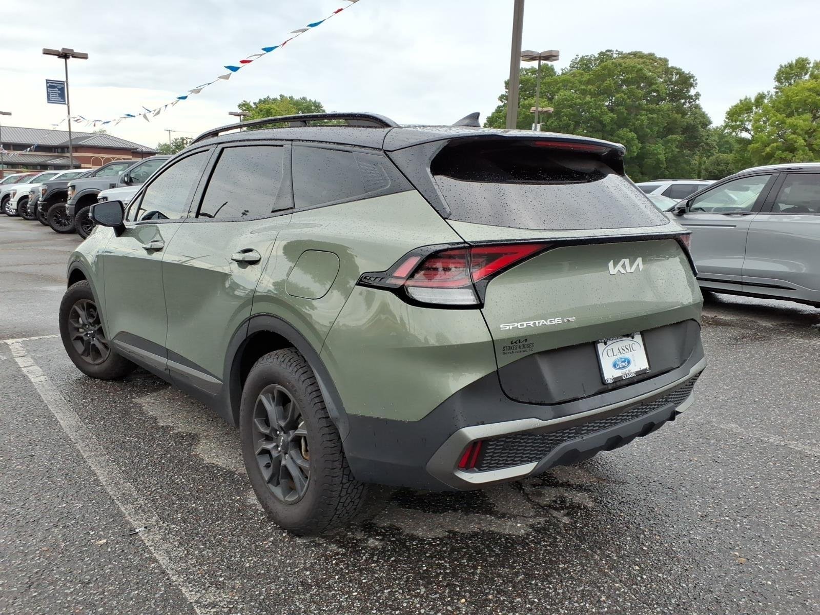 Used 2024 Jungle Green/Ebony Black Roof Kia X-Pro Prestige image 4