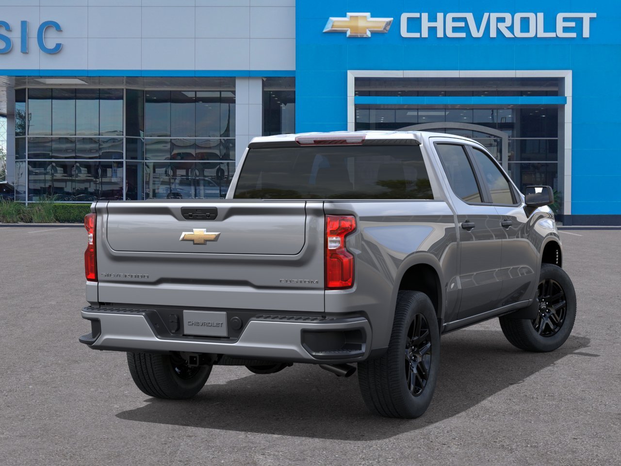 2026 Chevrolet Silverado 1500 Custom Gray at Classic Elite Chevrolet Hwy 6