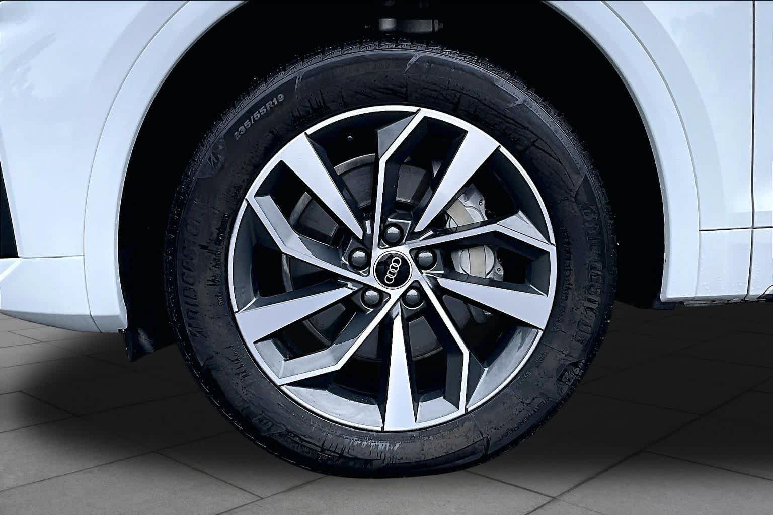 Used 2021 Glacier White Metallic Audi Premium Plus image 10